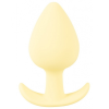 Анальна пробка Cuties Plugs, жовтий