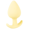 Анальна пробка Cuties Plugs, жовтий