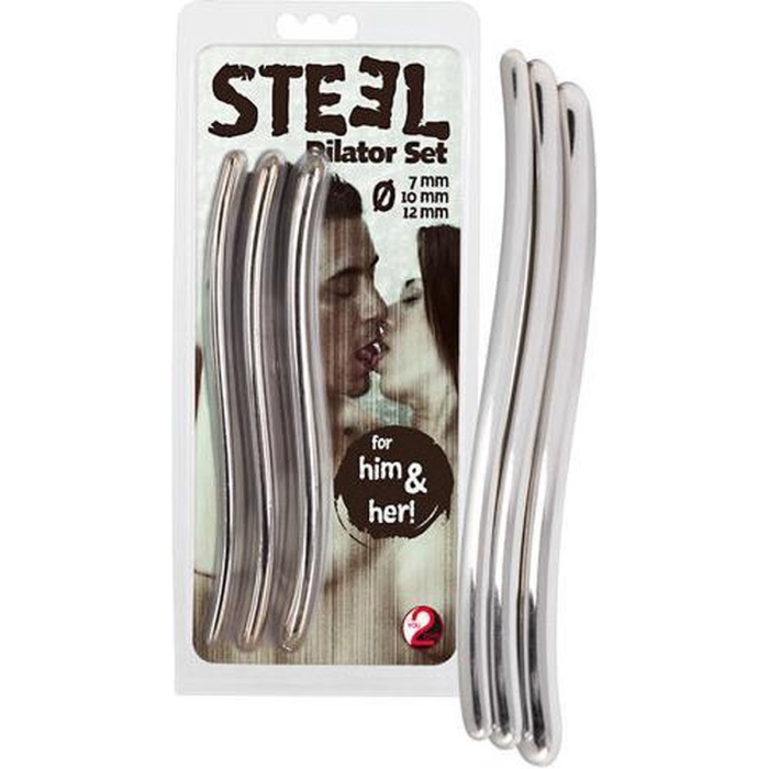 Набір стимуляторів уретри You2Toys Steel Dilatoren Set сріблястий