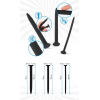 Набір стимуляторів уретри You2Toys Screw Dilator Set чорні