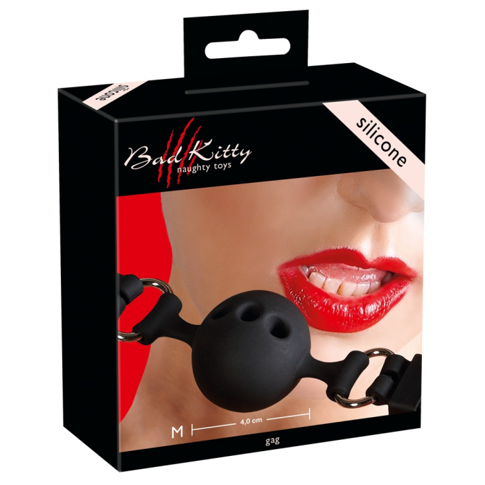 Кляп Bad Kitty Knebel Silikon M