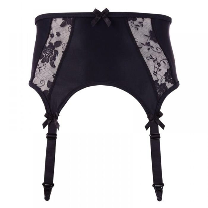 Пояс для чулок мужской Svenjoyment с кружевом Men's Suspender Belt M
