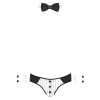 Чоловічий костюм Sven Joy Men's Jock Briefs із трьох предметів, чорно-білий, розмір M