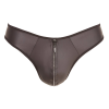 Чоловічі стрінги зі стразами по блискавці Sven Joy Ment Men's String, чорний, M