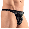 Чоловічі стрінги зі стразами Sven Joy Ment Men's String, чорний, L