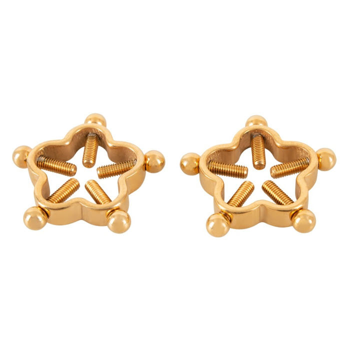 Затискачі на соски Bad Kitty Nipple Jewellery Gol