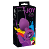 Анальна силіконова пробка з каменем You2Toys Colorful Joy Jewel, фіолетова, Medium