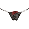 Стрінги String Rose crotchless S/M