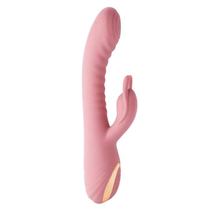 Вібратор-кроль рельєфний Sweet Em Velvet Lure 10 режимів вібрації та 5 режимів коливань, рожевий