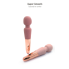 Вібратор мікрофон Sweet Em Velvet Lure, 28 режимів вібрації, бежевий із золотом