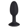 Анальна пробка зі стразом You2Toys Butt Plug Diamond S, силікон, чорна