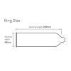 Презервативи великого розміру Pasante King Size латексні (ціна за упаковку, 12 шт.)