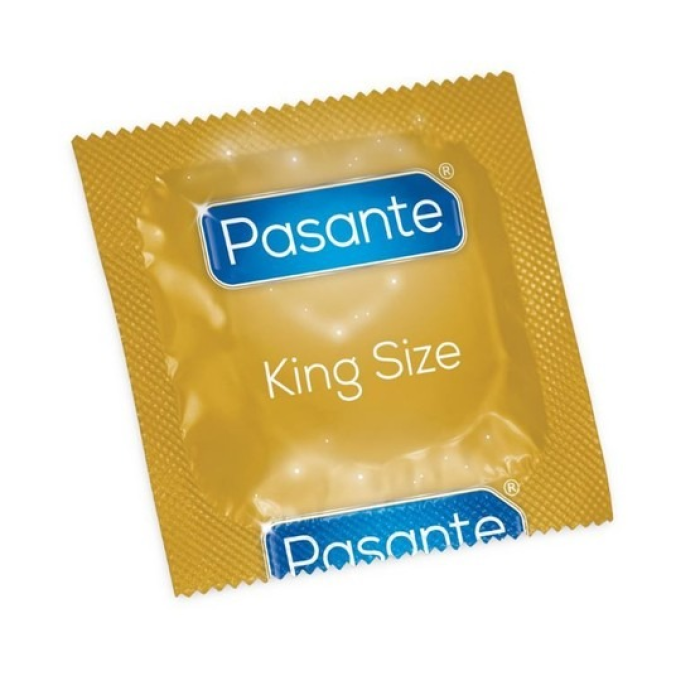 Презервативи великого розміру Pasante King Size латексні (ціна за упаковку, 144 шт.)