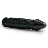 Великий фалоімітатор із рельєфом All BlackAB29 чорний, 26 см