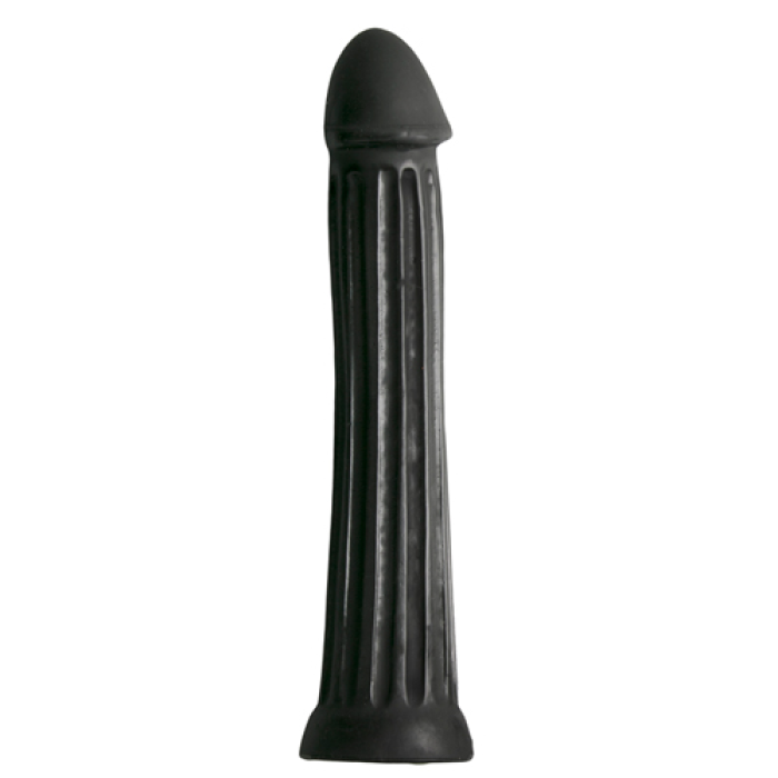 Великий фалоімітатор All Black XXL Dildo чорний, 31.5 см