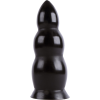 Ділдо для анальної стимуляції All Black AB37 чорний, 23 см