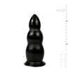 Ділдо для анальної стимуляції All Black AB37 чорний, 23 см