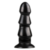 Анальний плаг для фістингу All Black AB40 12 см х 6 см, чорний