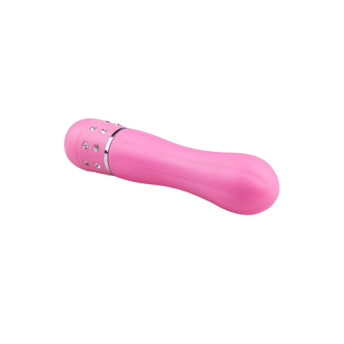 Вібратор Love Diamond Vibrator рожевий, 11 см