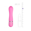 Вібратор Love Diamond Vibrator рожевий, 11 см