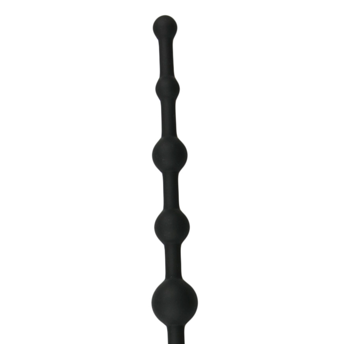 Анальні намисто Long Anal Beads чорні, 33.5 см x 2.5 см