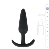 Анальна пробка Buttplug чорна, M