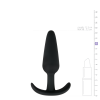 Анальна пробка Buttplug чорна, L