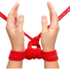 Бондажна мотузка Easytoys, нейлонова, червона, 5 м