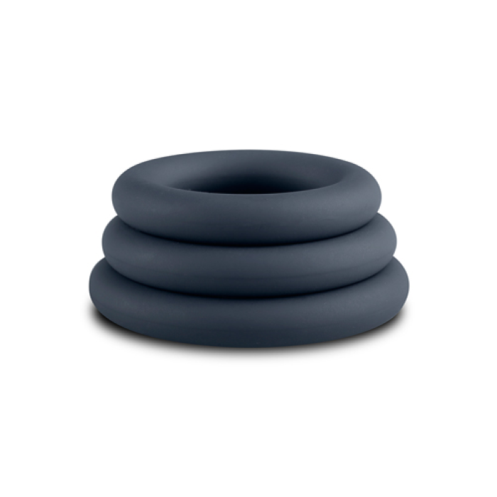 Набір із трьох ерекційних кілець Boners Boners 3-Piece Cock Ring Set