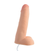 Фалоімітатор з еякуляцією Squirting Dildo реалістичний, беж, 20.3 см х 4.8 см