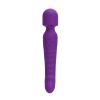 Двосторонній вібратор мікрофон Chisa Intimate Melody Pleasure Spreader Wand з підігрівом, фіолетовий