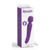 Двосторонній вібратор мікрофон Chisa Intimate Melody Pleasure Spreader Wand з підігрівом, фіолетовий