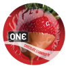 Набір оральних презервативів One Flavor Waves Chocolate Strawberry Полуниця у шоколаді (ціна за 5 шт)