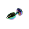 Анальна пробка з каменем Boss Series , Plug-Jewellery Multicolour PLUG- Clear