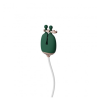 Затискачі для сосків з вібрацією Qingnan No.2 Vibrating Nipple Clamps Green