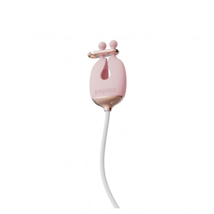 Затискачі для сосків з вібрацією Qingnan No.2 Vibrating Nipple Clamps Pink