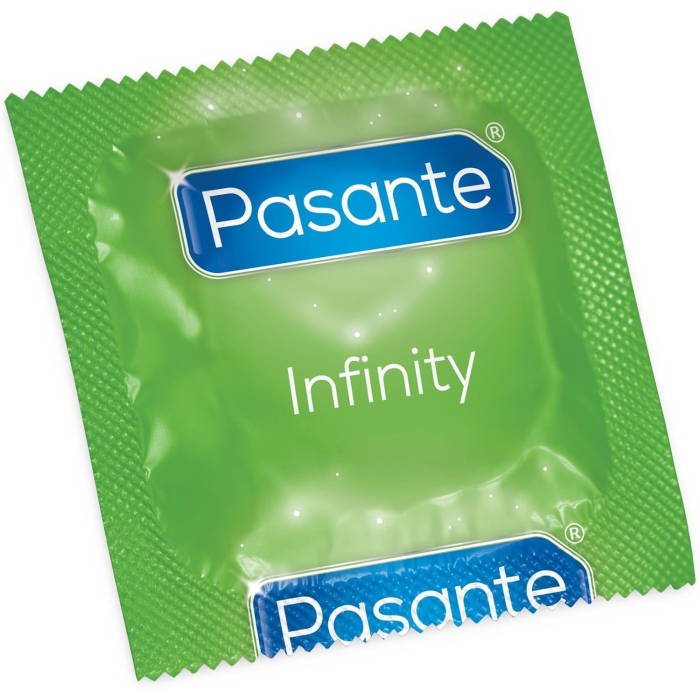Презервативи з пролонгацією Pasante Delay Infinity латексні (ціна за 12 шт)