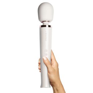 Вібратор мікрофон Le Wand RECHARGEABLE MASSAGER, перлово-білий