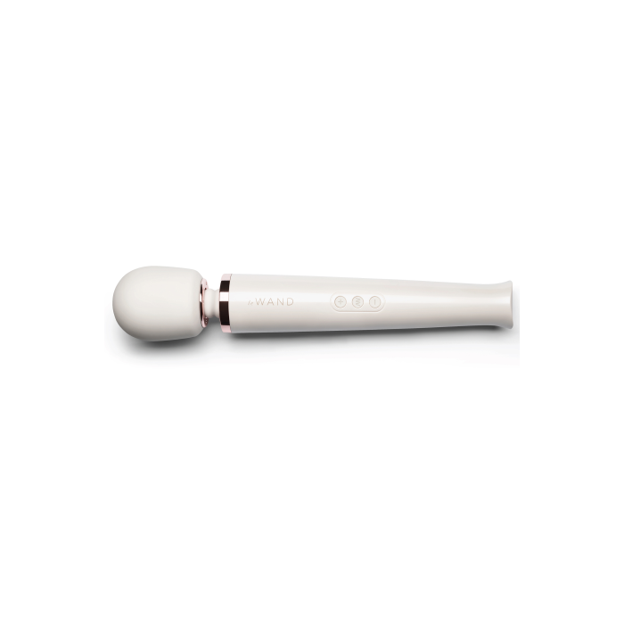 Вібратор мікрофон Le Wand RECHARGEABLE MASSAGER, перлово-білий