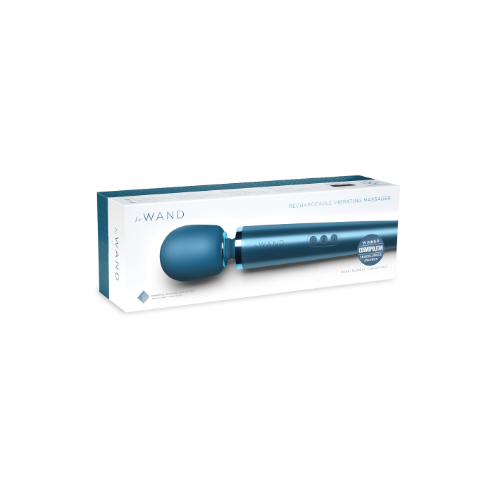Вібратор мікрофон Le Wand RECHARGEABLE MASSAGER, тихоокеанський синій