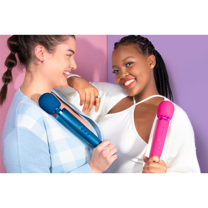 Вібратор мікрофон Le Wand RECHARGEABLE MASSAGER, тихоокеанський синій