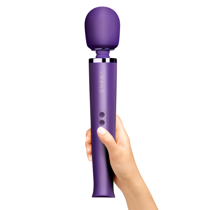 Вібратор мікрофон Le Wand RECHARGEABLE MASSAGER, фіолетовий