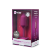 Анальна пробка з вібрацією Snug Plug 2 B-Vibe, силіконова, рожева