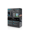 Анальна пробка із 3 моторами B-Vibe - Trio Remote Control Butt, чорна