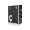 Анальна пробка з вібрацією та пультом керування B-VIBE RIMMING PLUG 2, чорна