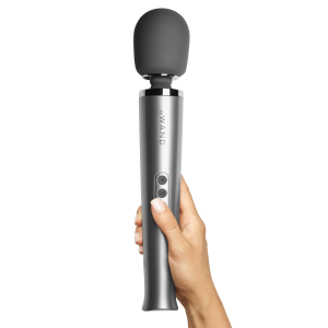 Вібратор мікрофон Le Wand RECHARGEABLE MASSAGER, сірий