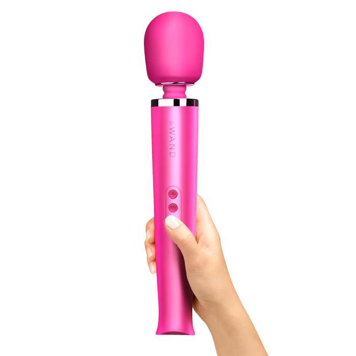 Вібратор мікрофон Le Wand RECHARGEABLE MASSAGER, пурпурний