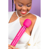 Вібратор мікрофон Le Wand RECHARGEABLE MASSAGER, пурпурний