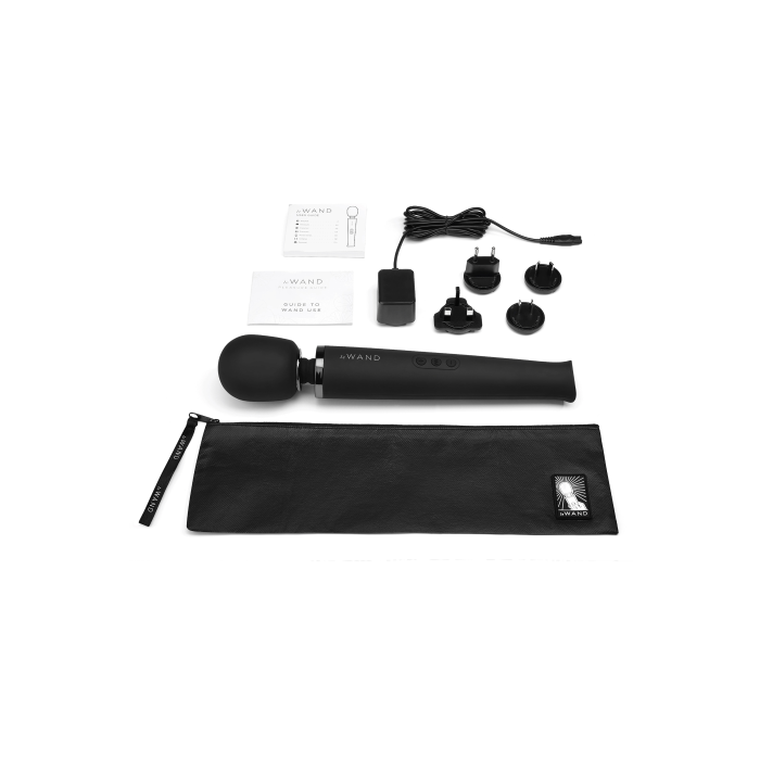 Вібратор мікрофон Le Wand RECHARGEABLE MASSAGER, матовий чорний
