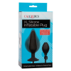 Анальна пробка із накачуванням силіконова XL California Exotic